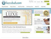 Tablet Screenshot of ketubah.com
